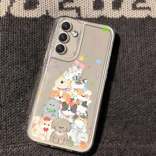 เคสโทรศัพท์กันกระแทกแบบใส For Samsung A57 A07 A56 A17 A37 A36 A05S A22 A55 A26 A06 A50 A73 A35 A72 A15 A25 S26 S25 Ultra