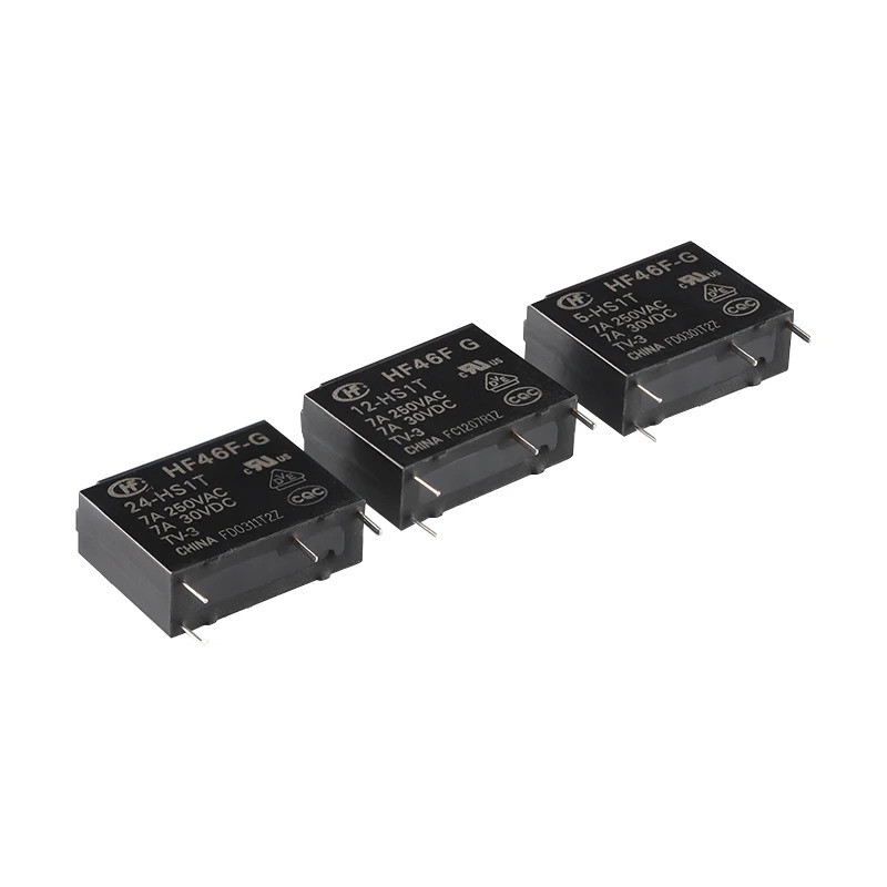 รีเลย์ไฟ 2 ชิ้น HF46F-G-005-HS1 HF46F-G-012-HS1 HF46F-G-024-HS1 4P HF46F-G-005-HS1T HF46F-HS1T