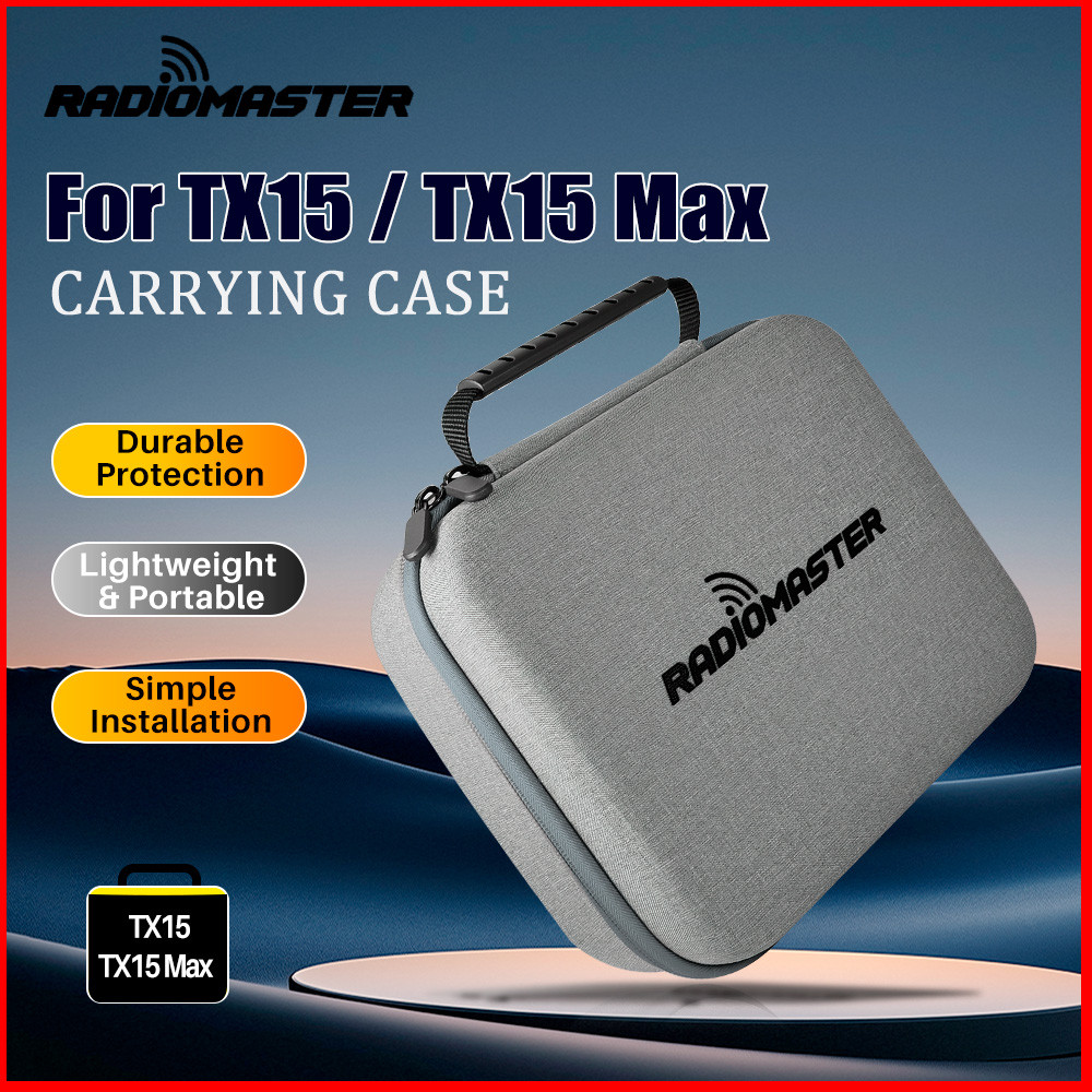 กระเป๋าใส่ป้องกัน RadioMaster TX15 เข้ากันได้กับคอนโทรลเลอร์วิทยุ TX15 และ TX15 MAX, อุปกรณ์เสริม FP