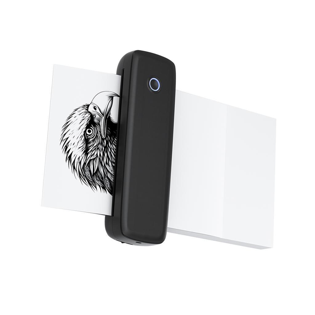 Dioo Bluetooth A4 เครื่องพิมพ์ความร้อนแบบพกพา USB 203dpi สําหรับพิมพ์ Wide56mm/77mm/107mm/210mm/216m