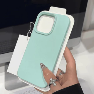 เคสไอโฟน 16 สำหรับ iPhone 15 13 12 11 Pro Max X XR XS Max 8 16 7 15 Plus 15 16 Pro ปกหนังลายพื้นผิวขั้นสูงสีทึบเรียบง่าย
