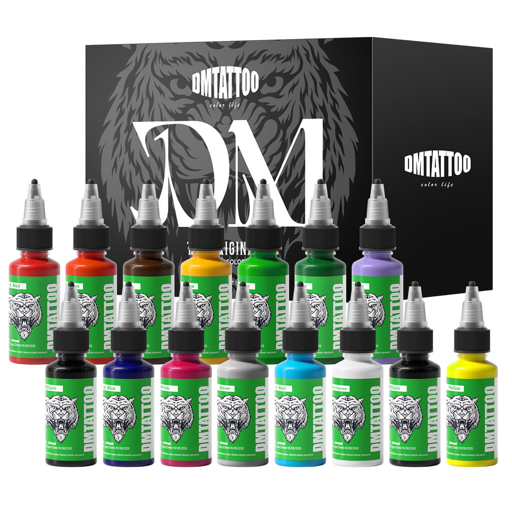 สไตล์ใหม่ Tattoo Pigment 30ml สี Tattoo Pigment ชุด Tattoo Ink Pigment Tattoo Ink Tattoo อุปกรณ์ Y