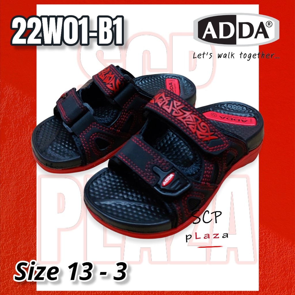 SCPPLaza รองเท้าแตะเด็ก ทรง  แบบสวม ADDA 22W01