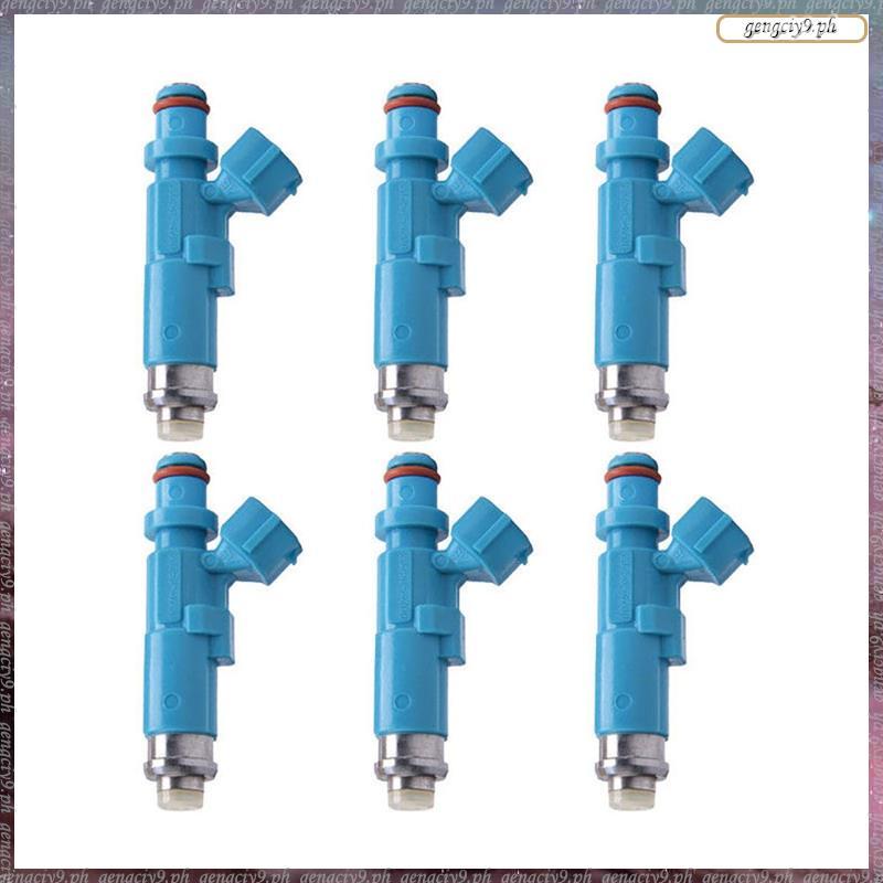 [LR] 6 ชิ้น/เซ็ตหัวฉีดสําหรับ 540Cc SXE10 IS200 RS200,Cica MR2 ST205 1JZ JZX100 JZX110 1JZGTE 23250-