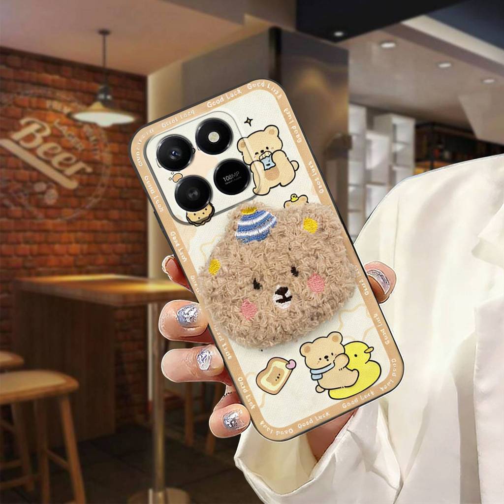 กันน้ําป้องกันเคสโทรศัพท์สําหรับ Honor X7d/Play10T/Honor400 สมาร์ทเย็บปักถักร้อยแฟชั่นออกแบบเต็มห่อน