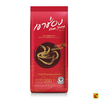 เขาช่อง กาแฟสำเร็จรูปชนิดเกล็ดผสมคาราเมล 200 ก.