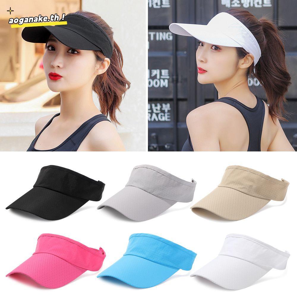 AOGANAKE Sports Visor Casual Tennis Golf Running Summer Men Women Baseball Cap