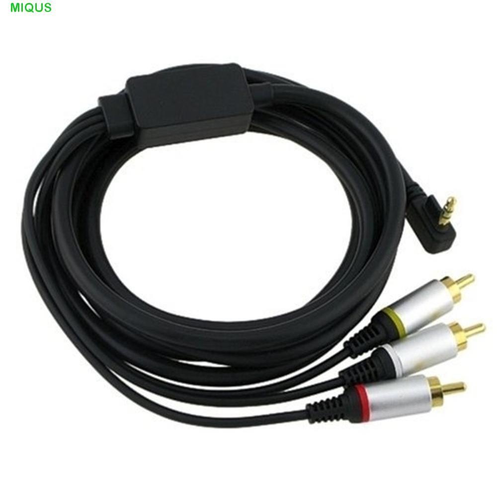 MIQUS สาย AV ทนทาน Tranfer Slim to TV สําหรับ PSP 2000 3000 สายสัญญาณเสียง