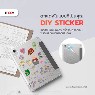 [ส่งด่วน] Moov CP04 เคส Case For iPad Gen11 10 9 8 7 Air8 7 6 5 4 Pro 2025 M5 M4 Mini 6 7 ขาตั้ง Y-Fold
