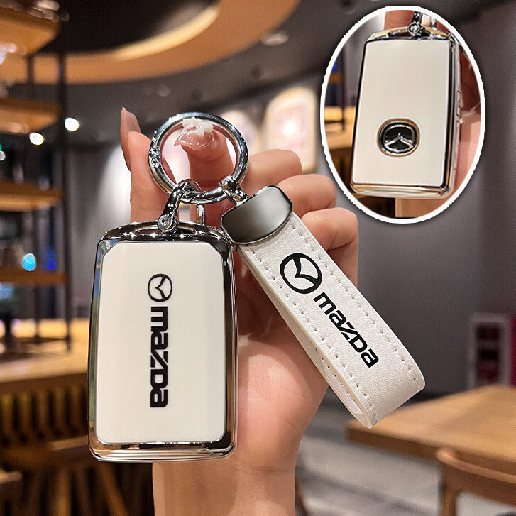 ปลอกกุญแจรถ ปลอกกุญแจรถสําหรับ Mazda 3, CX30, CX3, CX8,CX5 2023
