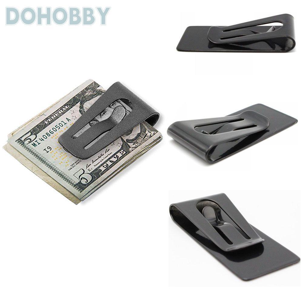 NIREN Cash Holder Business Fashion Black Slim Wallet