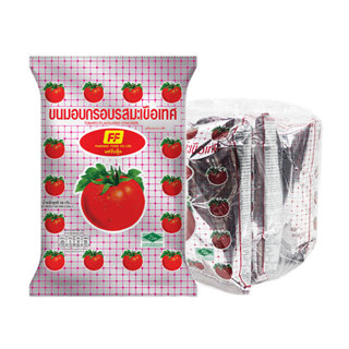 เอฟเอฟ (FF) ขนมอบกรอบ รสมะเขือเทศ 58 ก. x 3 ซอง