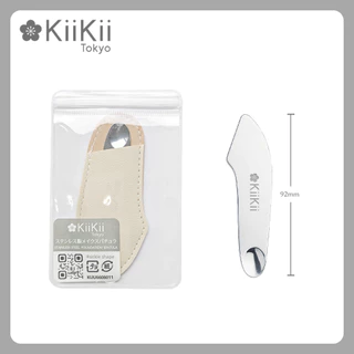 KiiKii Beauty ปาดรองพื้น ไม้พายแต่งหน้า Two-way ไม้เกลี่ยรองพื้น สปาทูล่า สแตนเลส อุปกรณ์แต่งหน้า