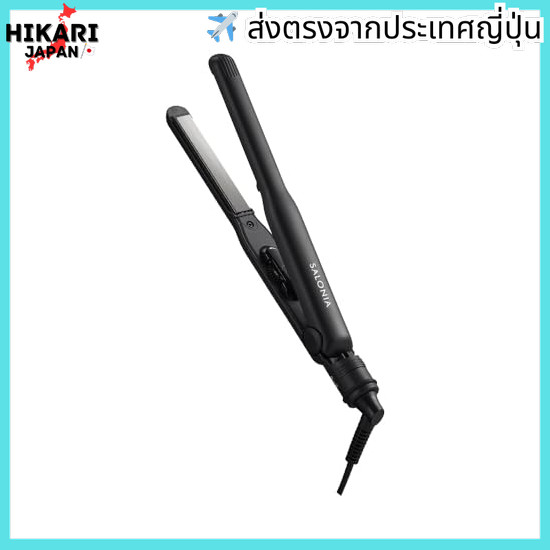 จากประเทศญี่ปุ่น✈ SALONIA SALONIA Straightening Iron Hair Iron International SL-004S Black