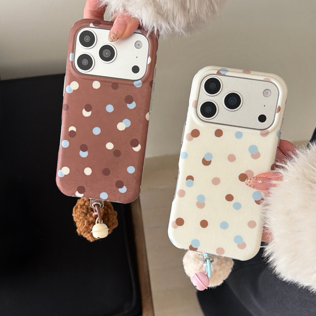 เคสไอโฟนลายดอกไม้กระดุมเหมาะสําหรับ ไอโฟน 17 มือโปร สูงสุด, ไอโฟน 17, ไอโฟน 16, ไอโฟน 15, ไอโฟน 14, 