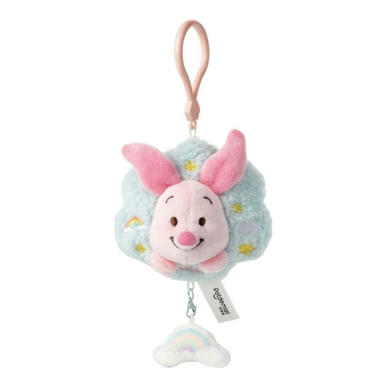 Disney Disney Piglet ตุ๊กตาตุ๊กตาตุ๊กตาจี้ของเล่นของขวัญพวงกุญแจ