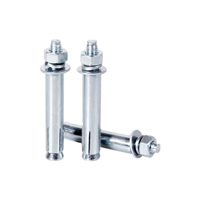 ที่กําหนดเองสแตนเลสขยายสายฟ้ามาตรฐานแห่งชาติชุบด้วยไฟฟ้าชุบสังกะสีภายนอกขยายดึงสกรูระเบิดสกรูท่อระเบ