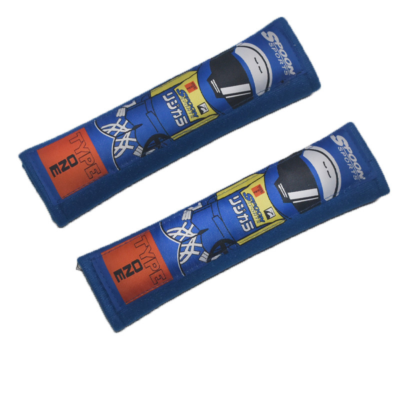 SPOON ดัดแปลงใหม่ Fit GK5 GR9 Civic FC1 FK7 CITY Accord ภายในเข็มขัดนิรภัยไหล่