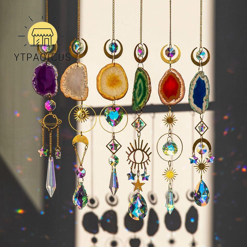 YURUYI Rainbow Prism Ball Home Agate Window Rainbow Maker