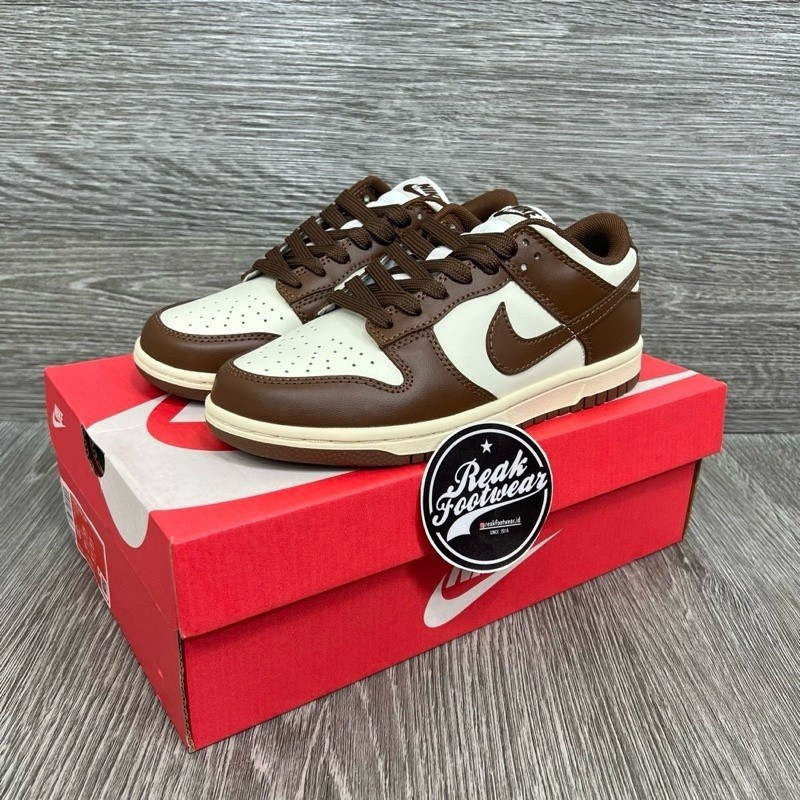 Nike dwash low cacao wow dd1503-124 ใหม่ในกล่อง