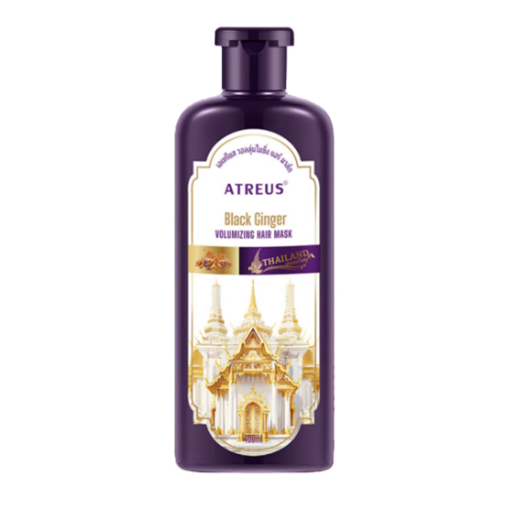 ประเทศไทย ATREUS Black Ginger ATREUS Black Ginger Strong Volumizing Shampoo Oil Control Refreshing F
