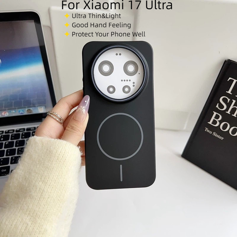 สําหรับ Xiaomi 14 Ultra 15Ultra 17 Ultra Case Ultra Thin & Light Matte PC Hard Magnetic Phone Cover 