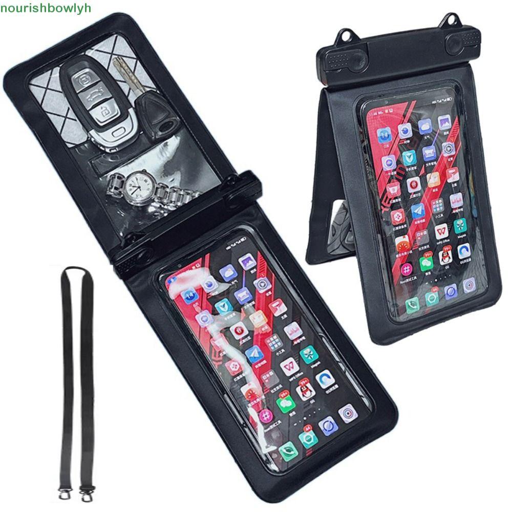 NOURISHBOW กระเป๋าเก็บโทรศัพท์มือถือใต้น้ํา, IP68 กันน้ํากระเป๋าคู่กันน้ําโทรศัพท์,เทศกาลสงกรานต์หน้