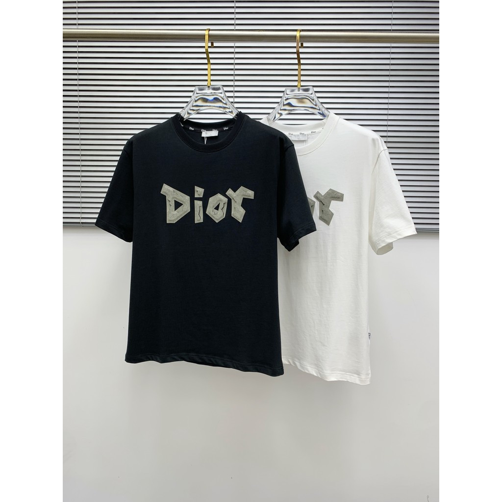DIO * R2026 Star Classic Round Neck Short-Sleeved T-Shirt Men Women Simple Heavy Casual Large Size R
