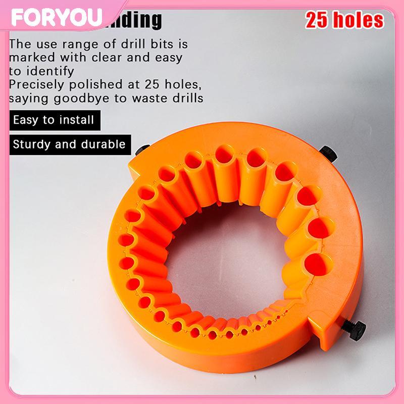 FORYOU 2 ถึง 13 มม.อเนกประสงค์เจาะ Bit Sharpener Power เจาะ Bit บดสิ่งที่แนบมาเจาะ Sharpener null