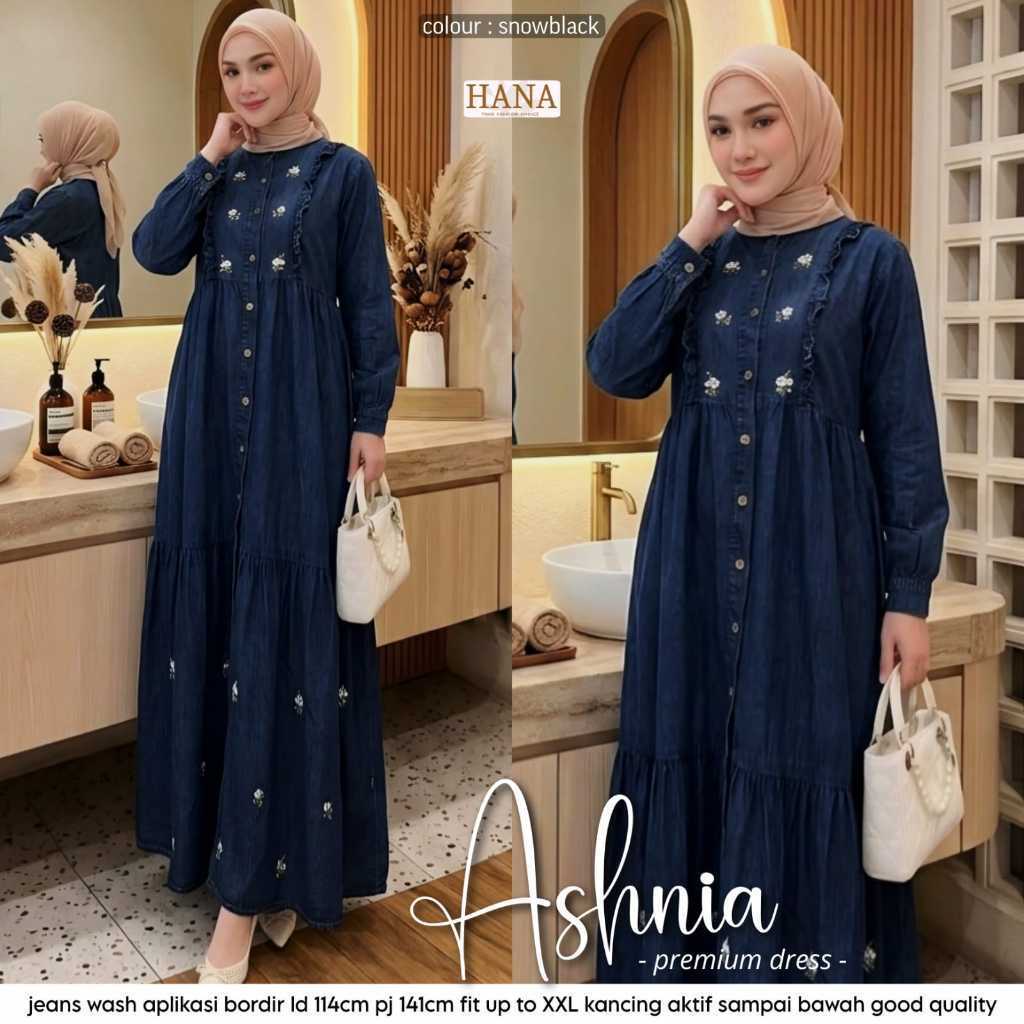 0503 ASHNIA PREMIUM DRESS by hANA ORIGINAL BRAND SOLO
