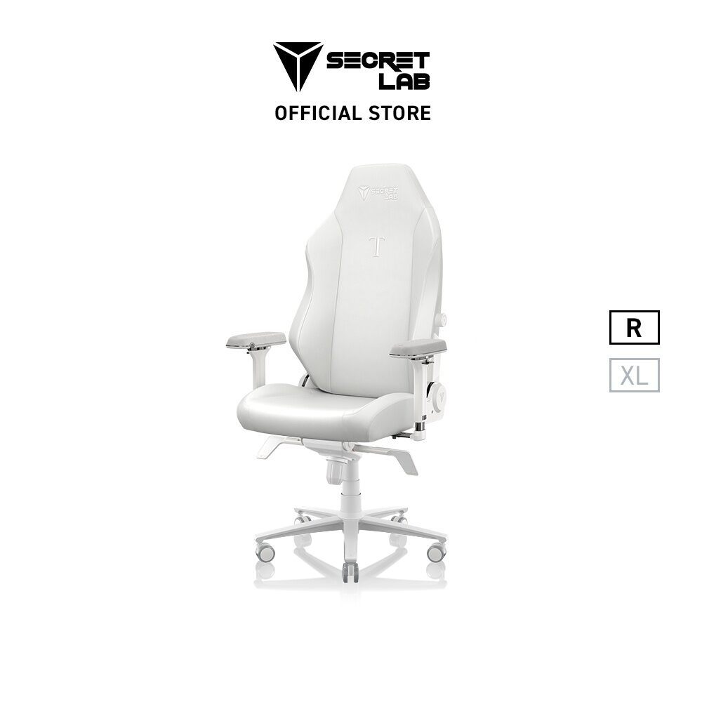 Secretlab TITAN Evo NanoGen™ Pure White Edition