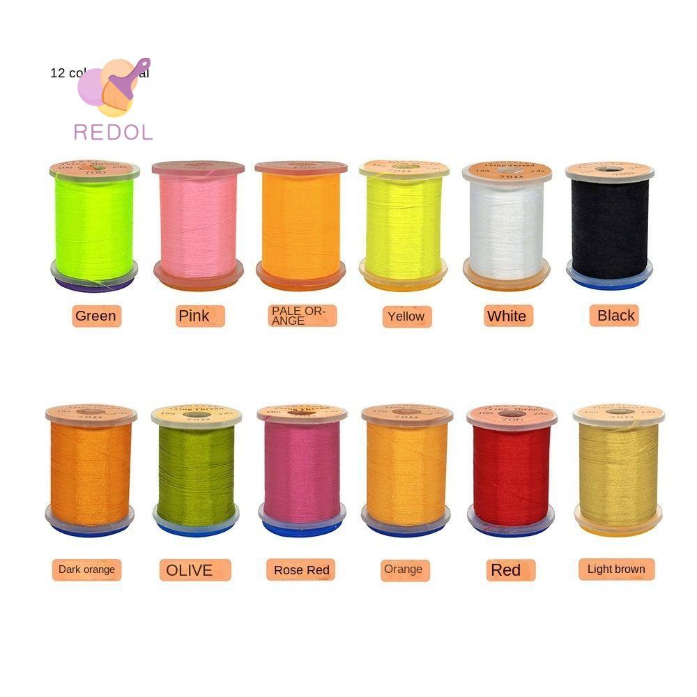 REPKG Fly Fishing Line, Salmon Thread Spool Fly Tying Thread line, Super Strong Premium Bass Fishing