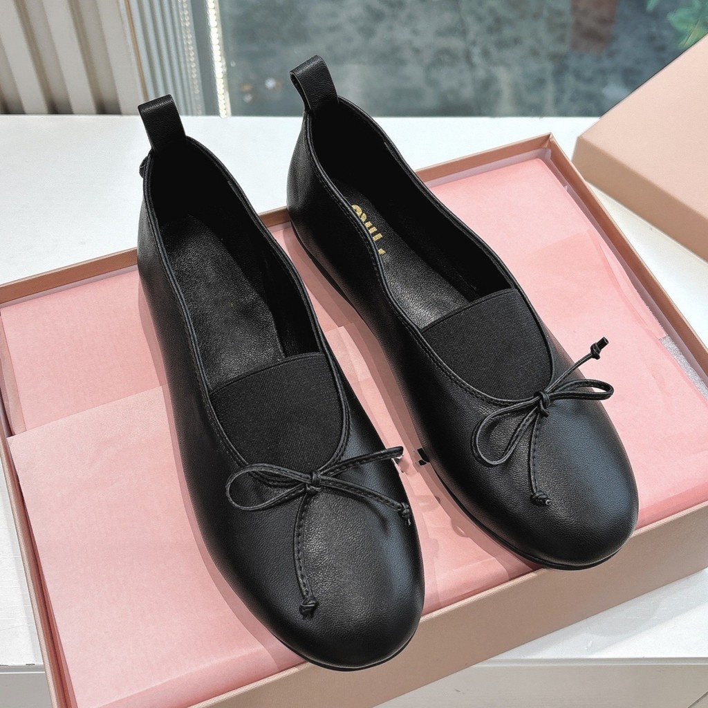 รองเท้าBow Mary Jane สไตลบัลเล่ต์สำหรับผู้หญิง-fashionable ballet shoe