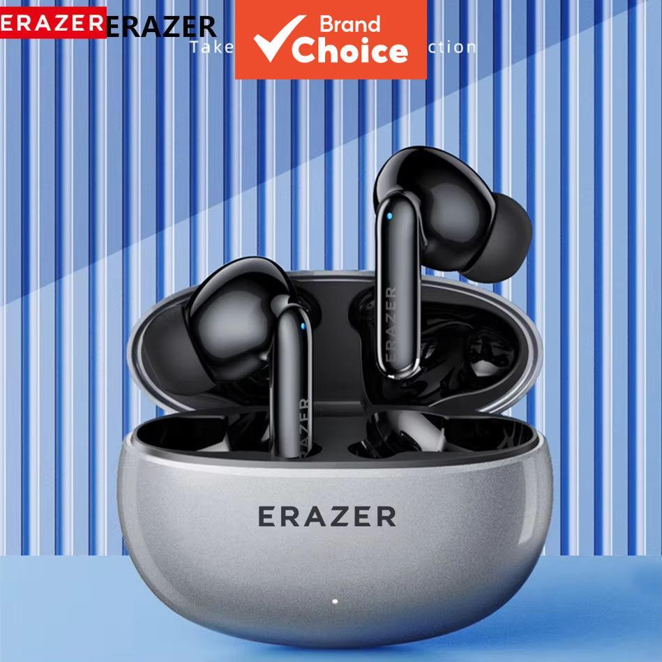 ERAZER XT88Pro หูฟัง TWS หูฟังสเตอริโอลดเสียงรบกวนคู่เบสควบคุมแบบสัมผัสสแตนด์บายยาว 250 mAh ชุดหูฟัง HiFi กันน้ํากีฬาสําหรับเล่นเกมสําหรับสมาร์ทโฟน