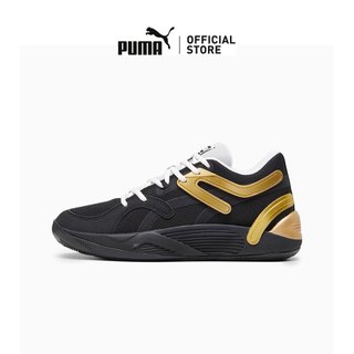 PUMA Unisex TRC Blaze Court Basketball Shoe (Black)