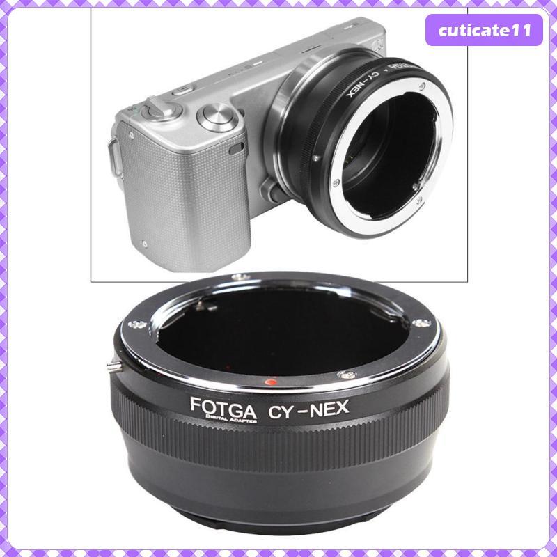[Cuticate1] อะแดปเตอร์เลนส์เมาท์ CY-NEX สําหรับ Contax C/Y Sony NEX-5N NEX-5R NEX6 A7 NEX-VG10