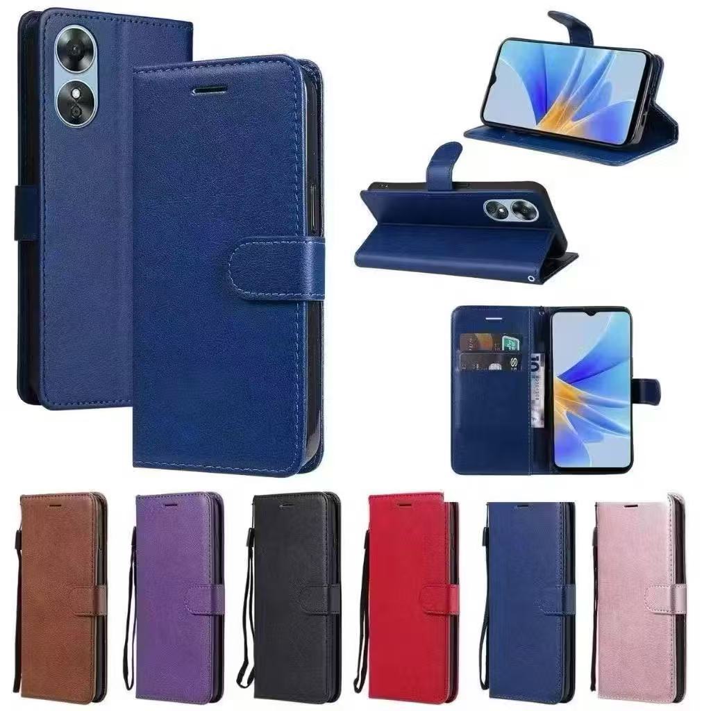 HOT ส่งด่วน เคสกระเป๋า ฝาพับหนัง สำหรับ Oppo A6T A6TPro A6 A6X A18 A38 Reno14 15 15Pro max A78 A58 A