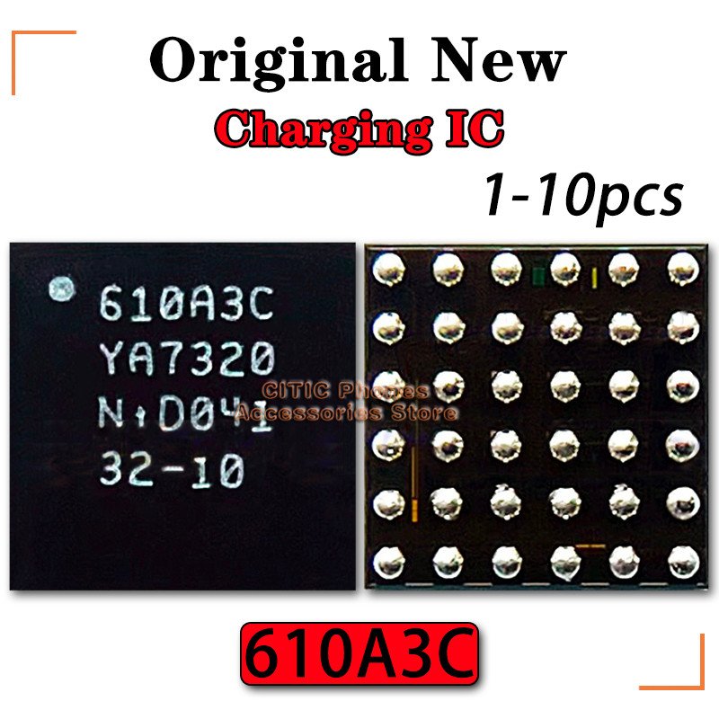 1-3pcs ใหม่ 610A3C SN2610A0 USB ชาร์จ ic สําหรับ Pad 8 2020 10.2 PAD10 2022 Pro3 11 12.9 3Gen A1980 