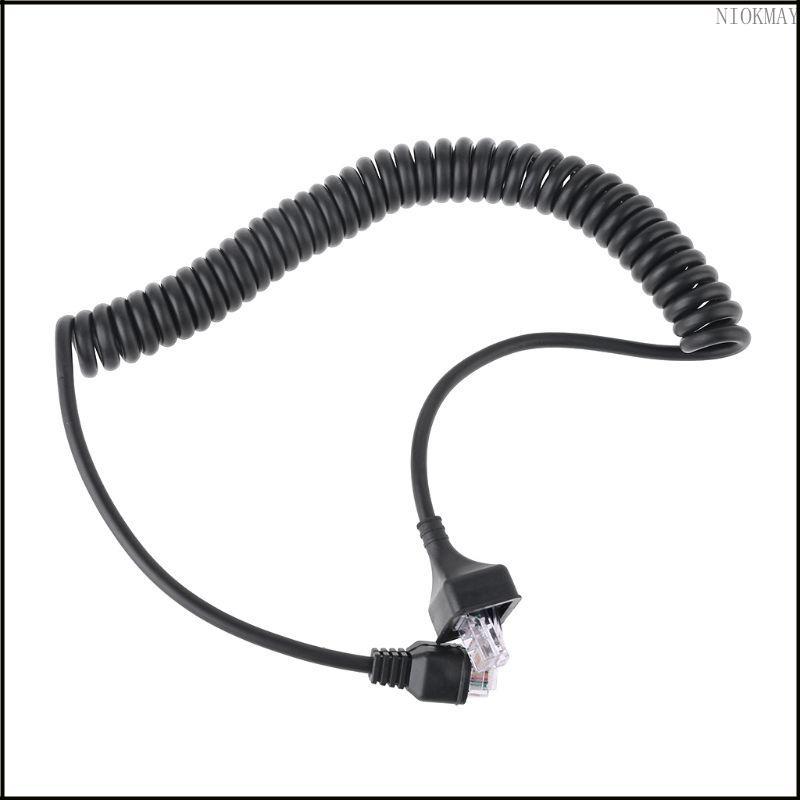 NIOK สายต่อไมค์ 8 พินสายสีดําสําหรับ KMC-30 TK-863 TK-863G TK-868