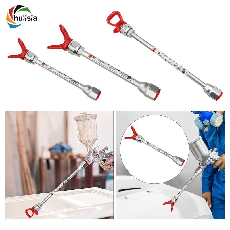 [chulisia] Airless Sprayer Extension Pole Rod อะไหล่อลูมิเนียม Quick Connect มัลติฟังก์ชั่นใช้งานง่า