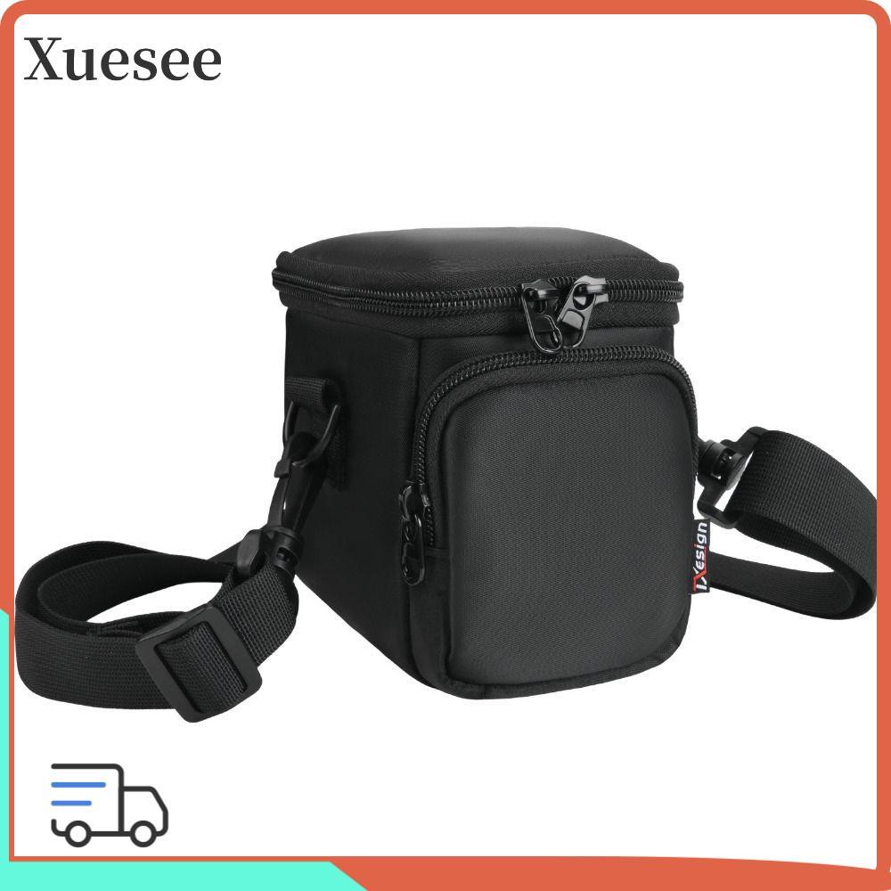 XUESEE ที่เก็บกล้อง, Dual-pocket กระเป๋าเดินทางกันกระแทกพร้อมสายคล้องไหล่ป้องกันรอยขีดข่วนป้องกันการ