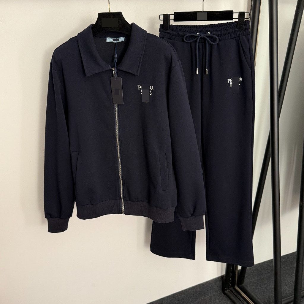 7J7B PRA** Elegant women's embroidered long-sleeve zip-up jacket with a turn-down collar and elastic