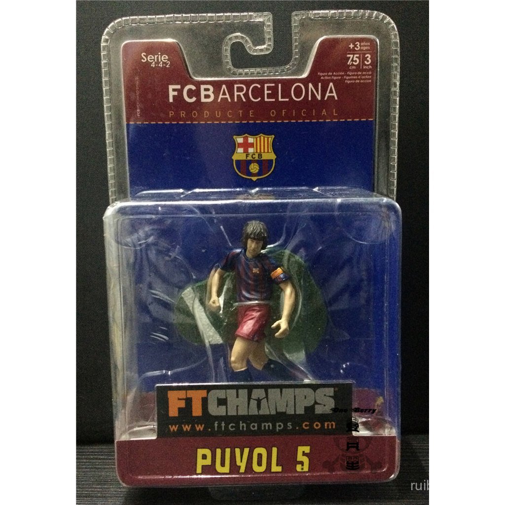 กระดานแขวน FT Champs ลาย Capitan Puyol ขนาด 10 ซม. สำหรับแฟนบาร์เซโลนา