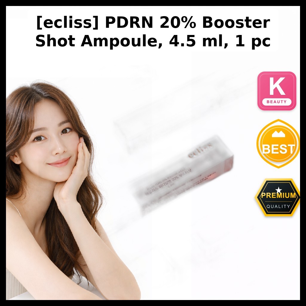 [ecliss] PDRN 20% Booster Shot Ampoule 4.5 ml 1 ชิ้น / Korean Ampoule / สูตร PDRN 20% / ของแท้ 100% 