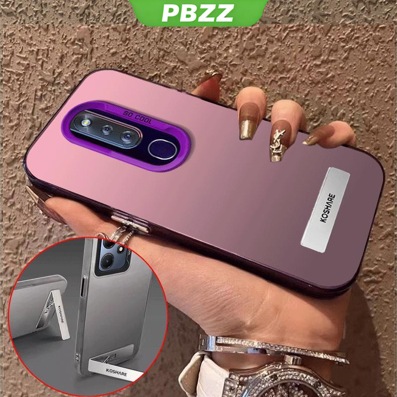 PBZZ เคส Case สำหรับ OPPO F11 Pro OPPO F11 โทรศัพท์ปลอกฮาร์ด Case TPU ป้องกันเรียบกันกระแทกปกการออกแบบใหม่ความงามกับผู้ถือหรูหรา cycbzj02