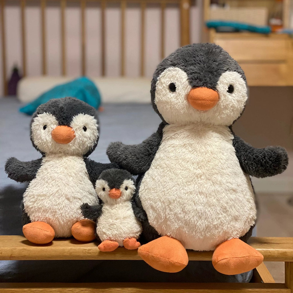 British Peanut Penguin ตุ๊กตาน่ารักของเล่นตุ๊กตาสนุกของขวัญวันเกิดแมวเพนกวิน