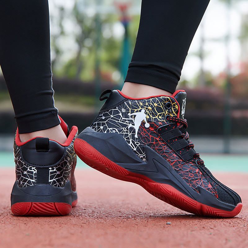 รองเท้าบาสเกตบอล รองเท้าบาสผู้หญิง Basketball Shoes Kids สำหรับผู้ชาย และผู้หญิง ประสิทธิภาพสูง