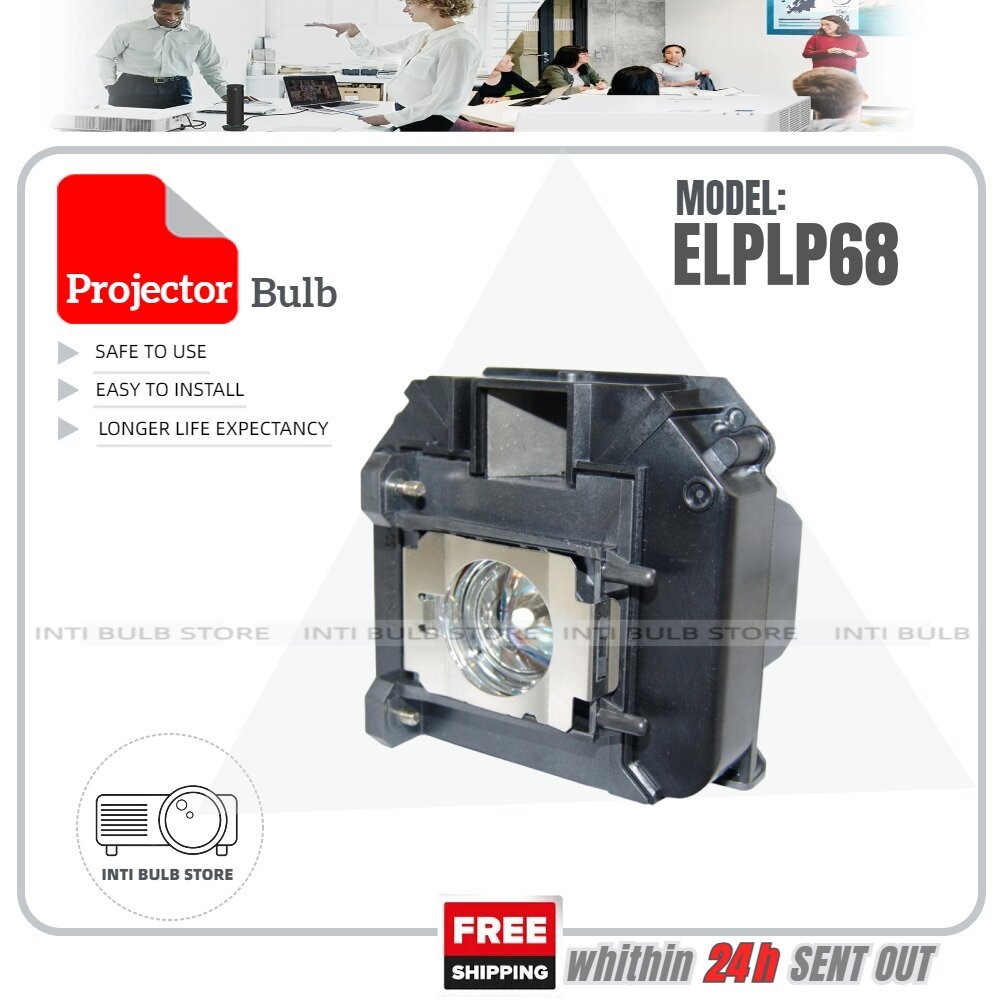 สําหรับโคมไฟโปรเจคเตอร์ Epson ELPLP68 EH-TW5810C EH-TW5900 EH-TW5910 EH-TW5910W EH-TW6000 EH-TW6000W