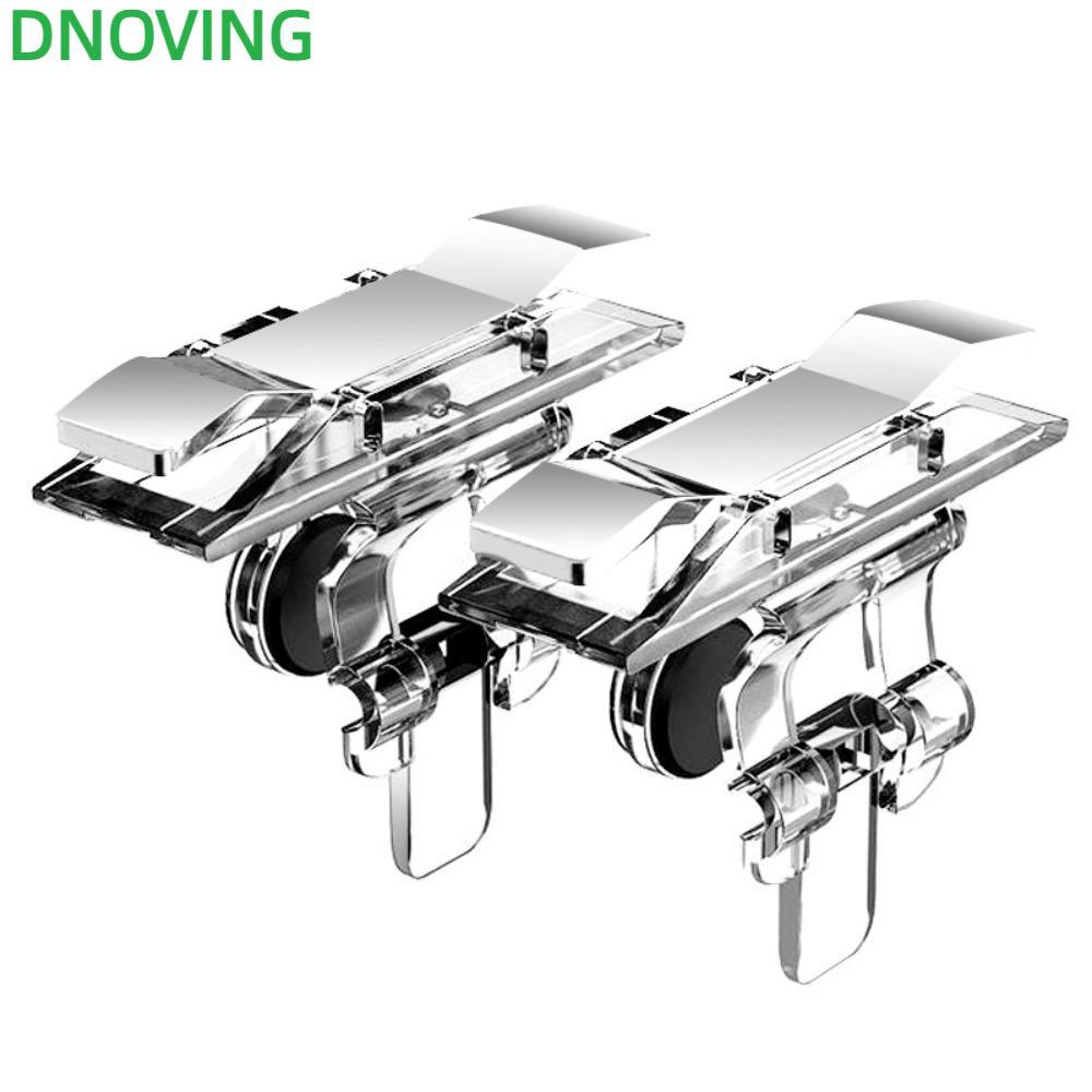 DNOVING PUBG Game Controller, Gamepad โทรศัพท์มือถือ Sensitive เกมมือถือทริกเกอร์, Aim Key E9 L1 R1 