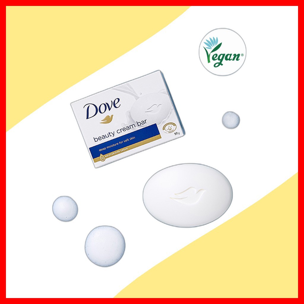 [daiso] Dove Beauty Cream Bar, 90g, 1pc / Korean Beauty Cream Bar / Gentle Cleansing / ของแท้ 100% โ